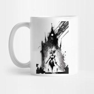 Shuffling Horror Holding A Blade of Vengeance Mug